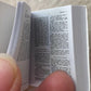 Miniature Spanish Bible 'Dios Habla Hoy', 1.5 Inch Religious Book, Gold Cover with Cross Design