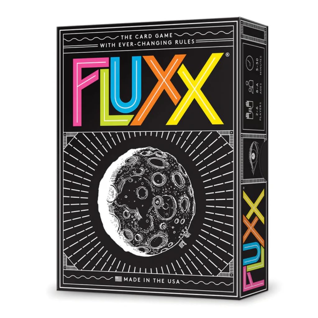 Looney Labs Fluxx 5.0 Card Game Fun, Fast-Paced, Ever-Changing Rules, Perfect for Family Game Night and Parties