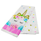 Yarrkc 5 Pack Happy Birthday Table Cover Plastic Themed Party Tablecloth Party Supplies Girls Baby Shower Decorations