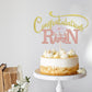 Congratulations RN Cake Topper -Congrats Nurse/BSN Cake Decor,Congratulations High School/College Graduation,Medical School Graduation Party