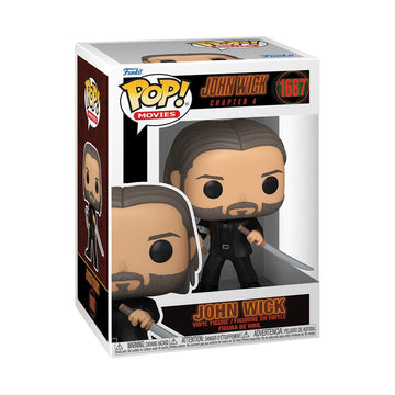 Funko POP! Movies: John Wick 4 - John Wick - Collectable Vinyl Figure - Gift Idea - Official Merchandise - for Kids & Adults - Movies Fans - Model