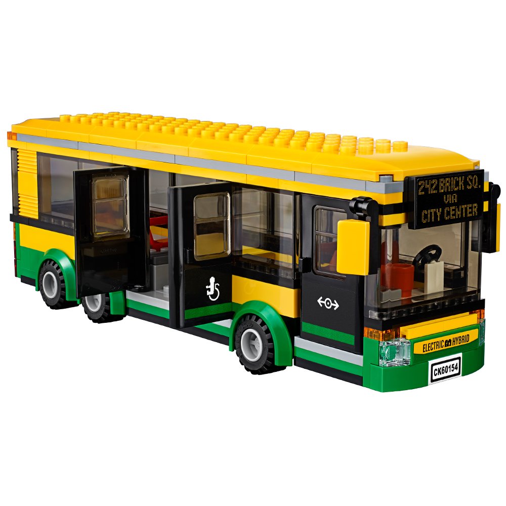 LEGO City Town Bus Station 60154 Building Kit (337 Piece)