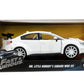 Jada Toys Fast & Furious 1:24 Mr. Little Nobody's Subaru WRX STI Die-cast Car, toys for kids and adults, White (98296)