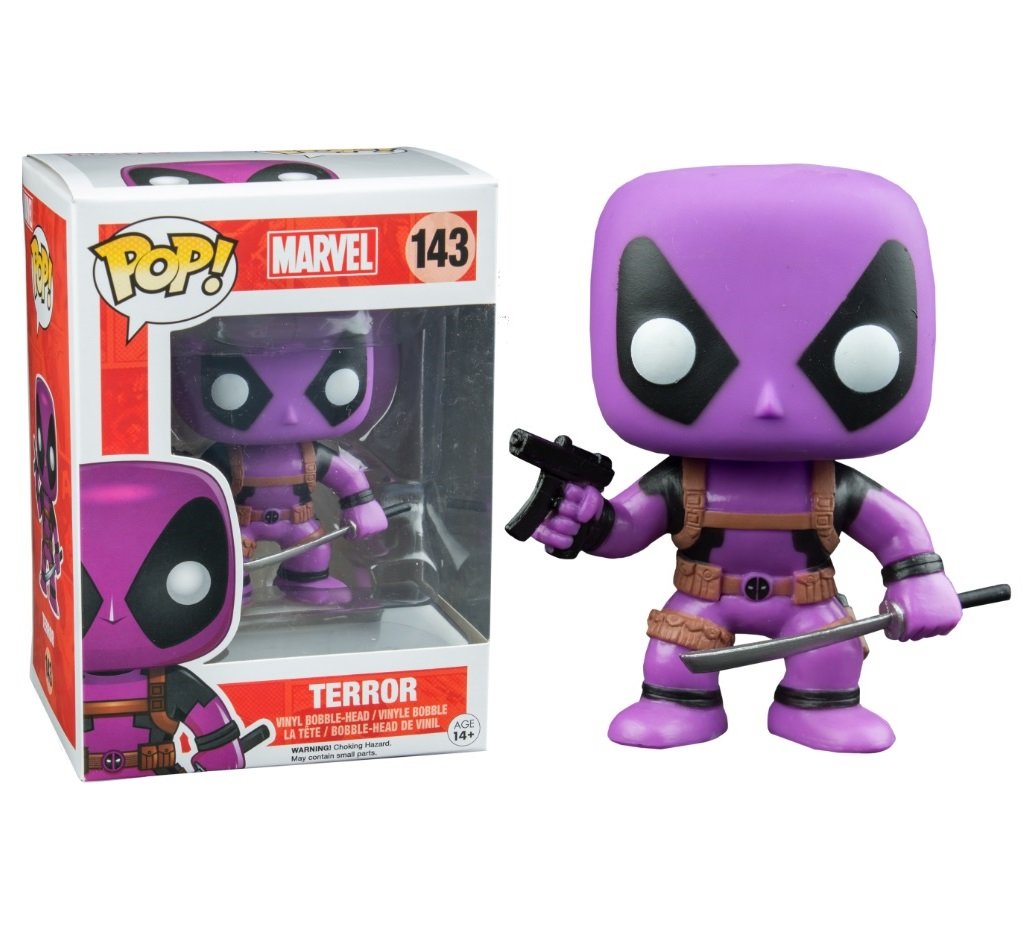 Funko Pop! Marvel #143 Deadpool Terror Purple
