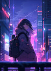Legion Lo-Fi Anime Puzzle with Poster | 1000 Piece Jigsaw Puzzle for Teens and Adults | 70cm x 50cm | Looking Back