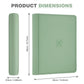 Top Loader Binder Trading Card Binder for Sports & Trading Cards - Holds 288 3x4" Toploaders, 9-Pocket Album for MTG, TCG & Sports Cards (Soft Green)