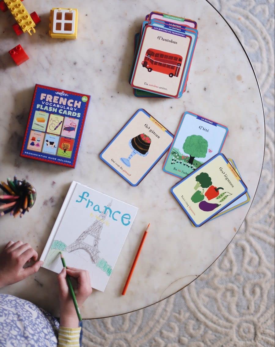 eeBoo: French Vocabulary Flash Cards, Learn French, Imaginative Problem Solving, Educational Games that Cultivates Conversation, Socialization,