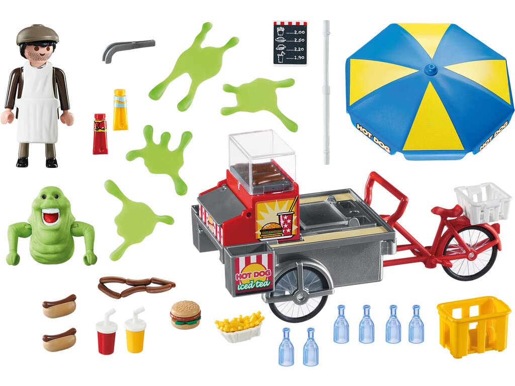 Playmobil Ghostbusters Slimer with Hot Dog Stand