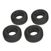 Goolsky 4Pcs Austar 1.9" 100mm 1/10 Scale Tires for 1/10 RC4WD D90 Axial SCX10 RC Rock Crawler