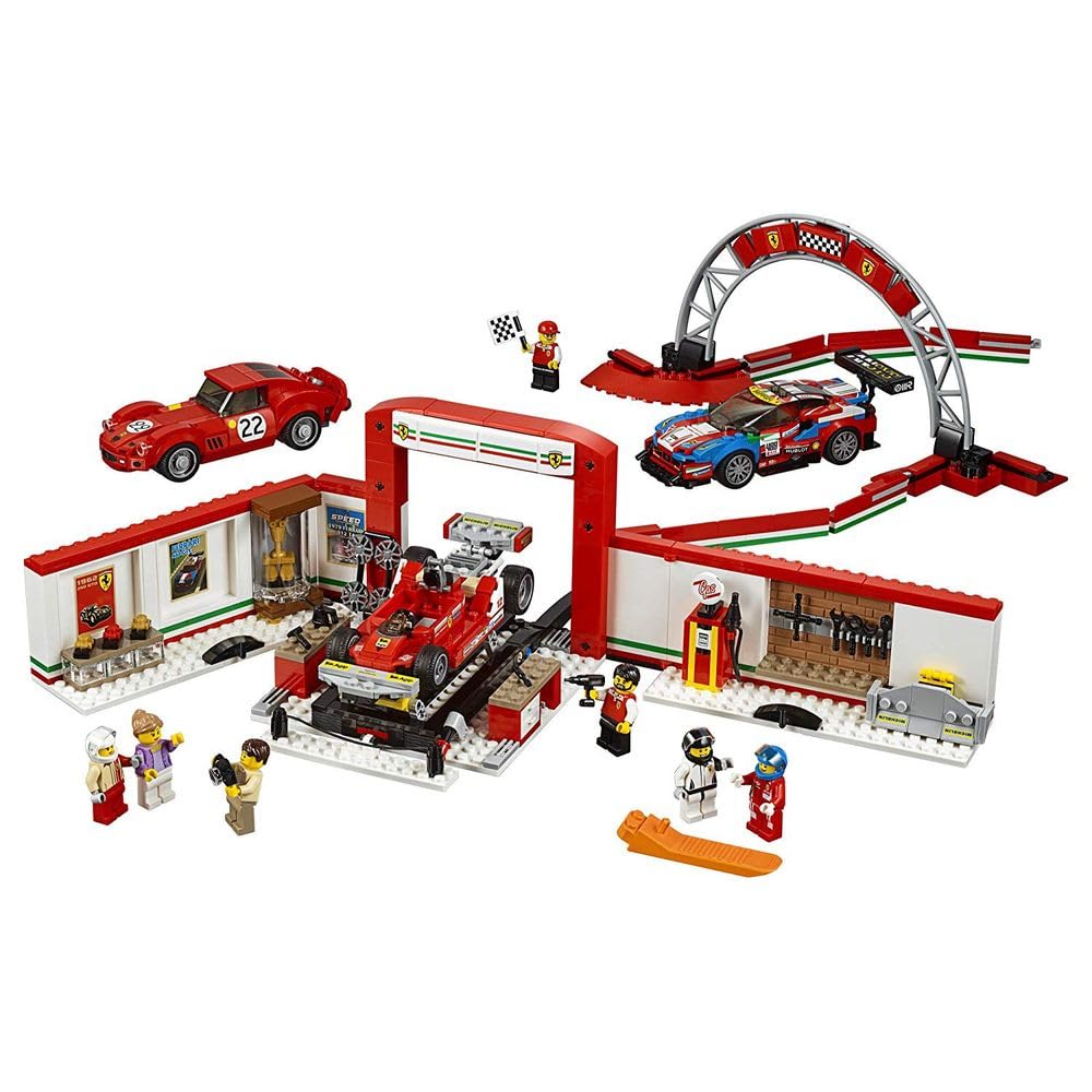 LEGO Speed Champions Ferrari Ultimate Garage 75889 Building Kit (841 Pieces)
