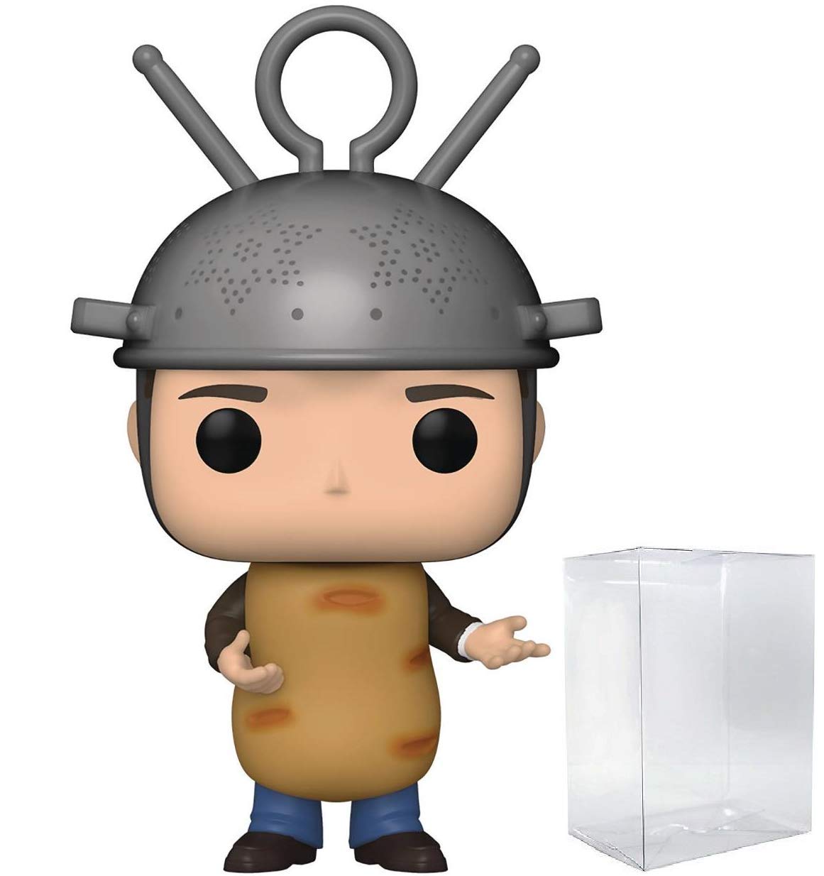 Funko Pop! TV: Friends - Ross Geller as Sputnik Vinyl Figure (Bundled with Compatible Box Protector Case) Multicolored 3.75 inches