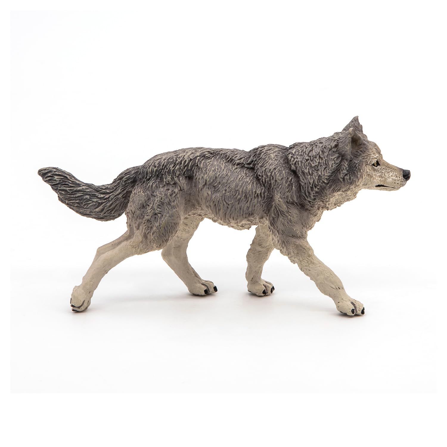 Papo - Realistic Grey She-Wolf Figure Toy for Kids - Ages 3+ - Wild Life Collection - Educational Play Pack Life - Gift Idea Toy for Girls and Boys