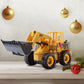 Top Race TR-113 5 Channel Full Functional Remote Control Tractor Toy Front Loader - 14 x 6 x 8 inch Electric RC Remote Control Construction Toy