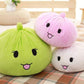 Gardening Spring Plush Toy Plush Toy Steamed Stuffed Fun Cute Dumpling Doll Sleeping Pillow Cushion (White)