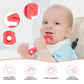 Yinghezu 8 Pack Chew Baby Teething Toys for 0-12 Months, Freezable BPA Free Silicone Baby Molar Teether Chew Toys, Hammer Wrench Spanner Pliers Hand