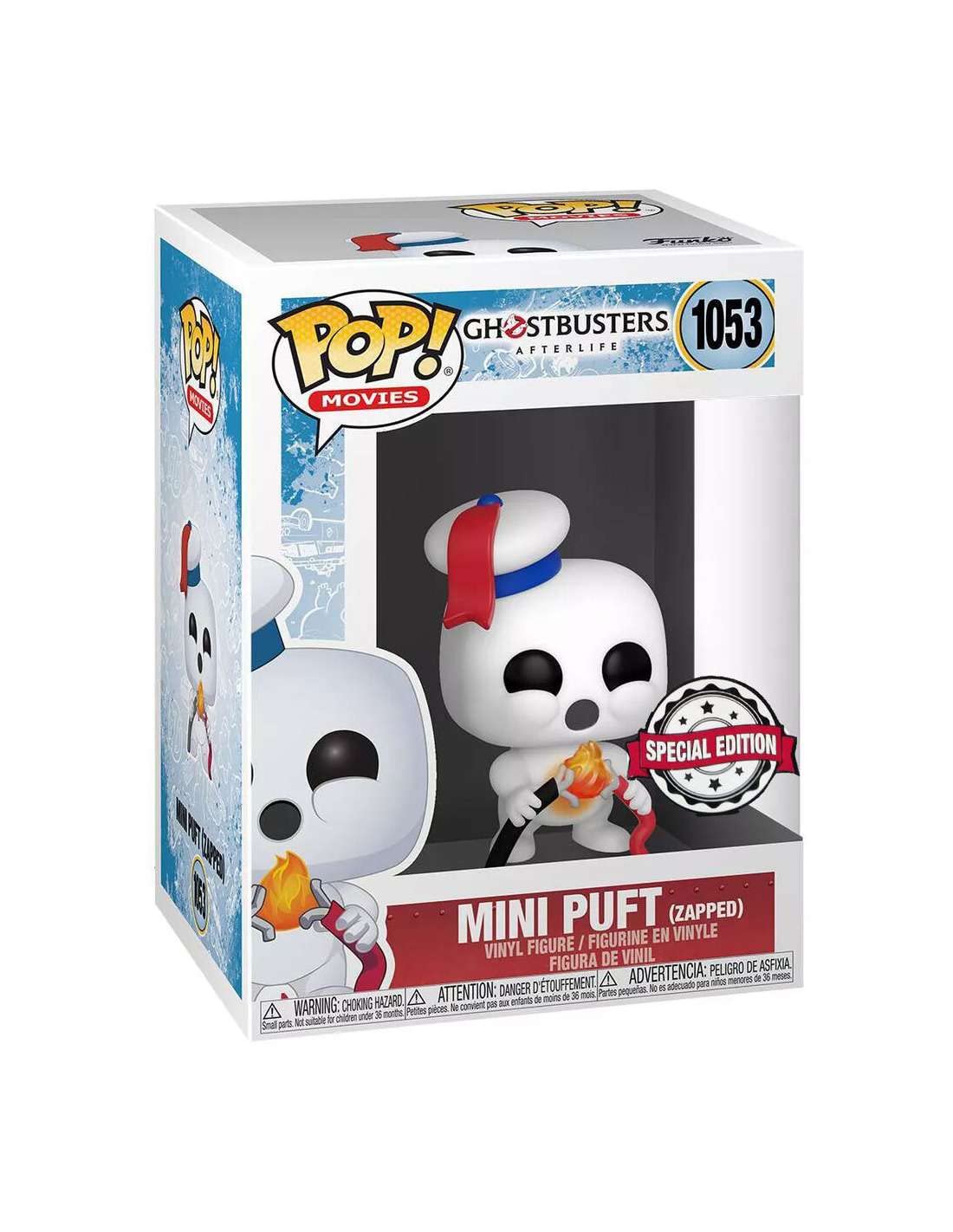Funko Pop Ghostbusters Mini Puft with Wires #1053 Exclusive Special Edition 54671, Multi-Coloured, X-Large, Multi-Coloured, X-Large