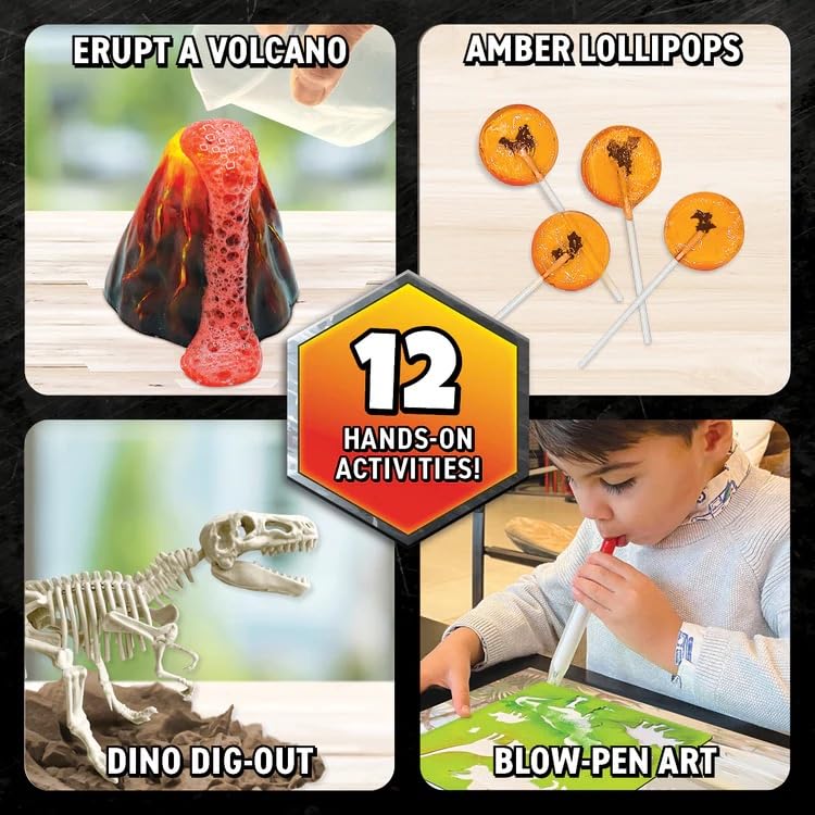Abacus Brands Professor Maxwell's VR Dinosaurs - Kids Science Kit Ages 7+