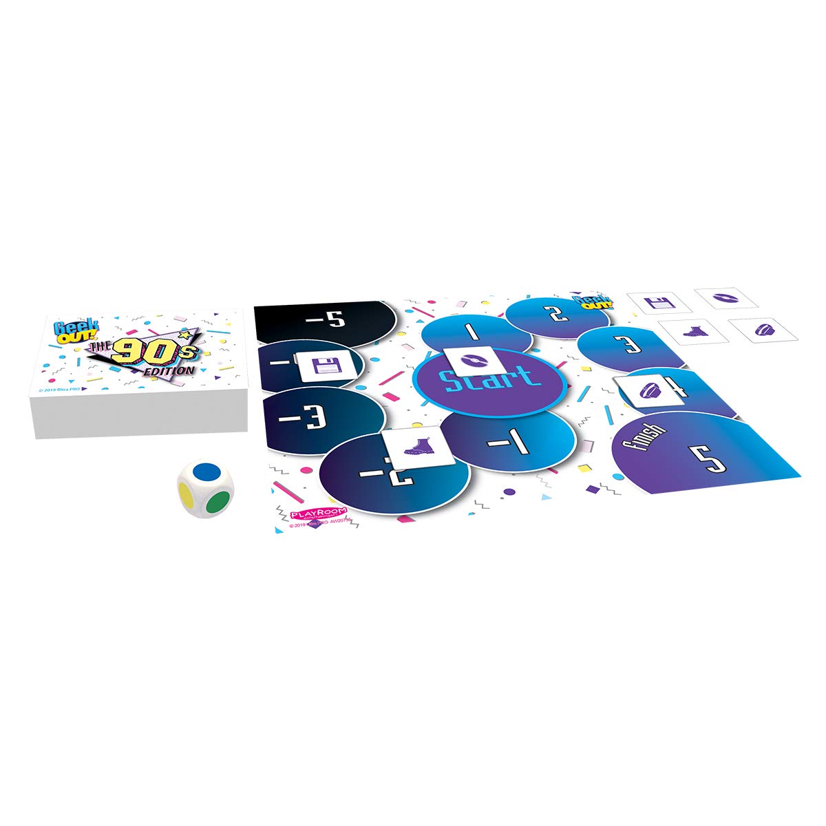 Geek Out! 90's Edition - Fun Trivia Game to Play Against Friends and Family , Who Knows the 90's Era The Best and The Pop Culture