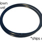 SpinMajik This Hula Hoop is Lighter Weight Yet Durable and is Built to Withstand Hard Play. (28""), Black