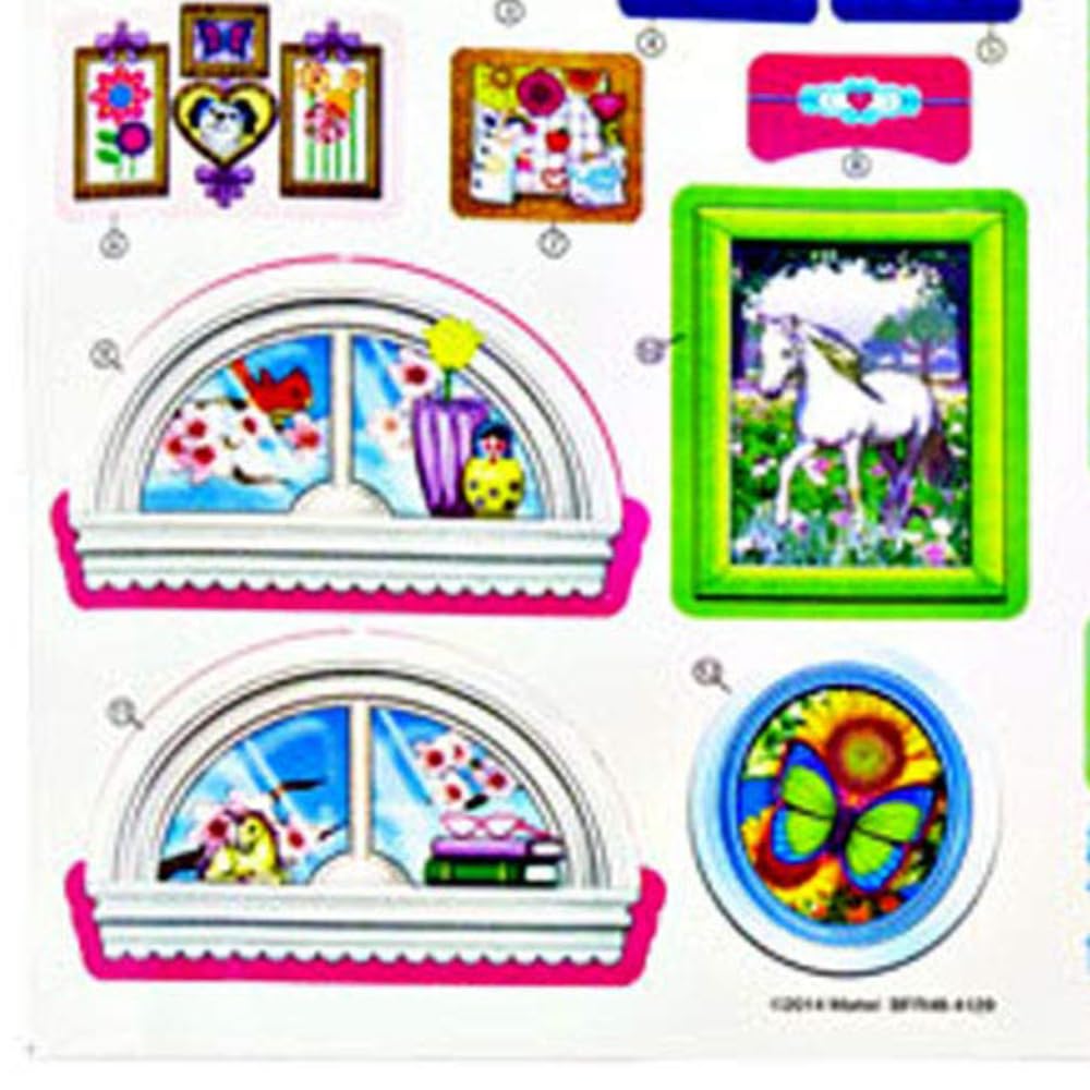 Replacement Part for Fisher-Price Loving Family Dollhouse Playset BFR48 - Replacement Sticker Label