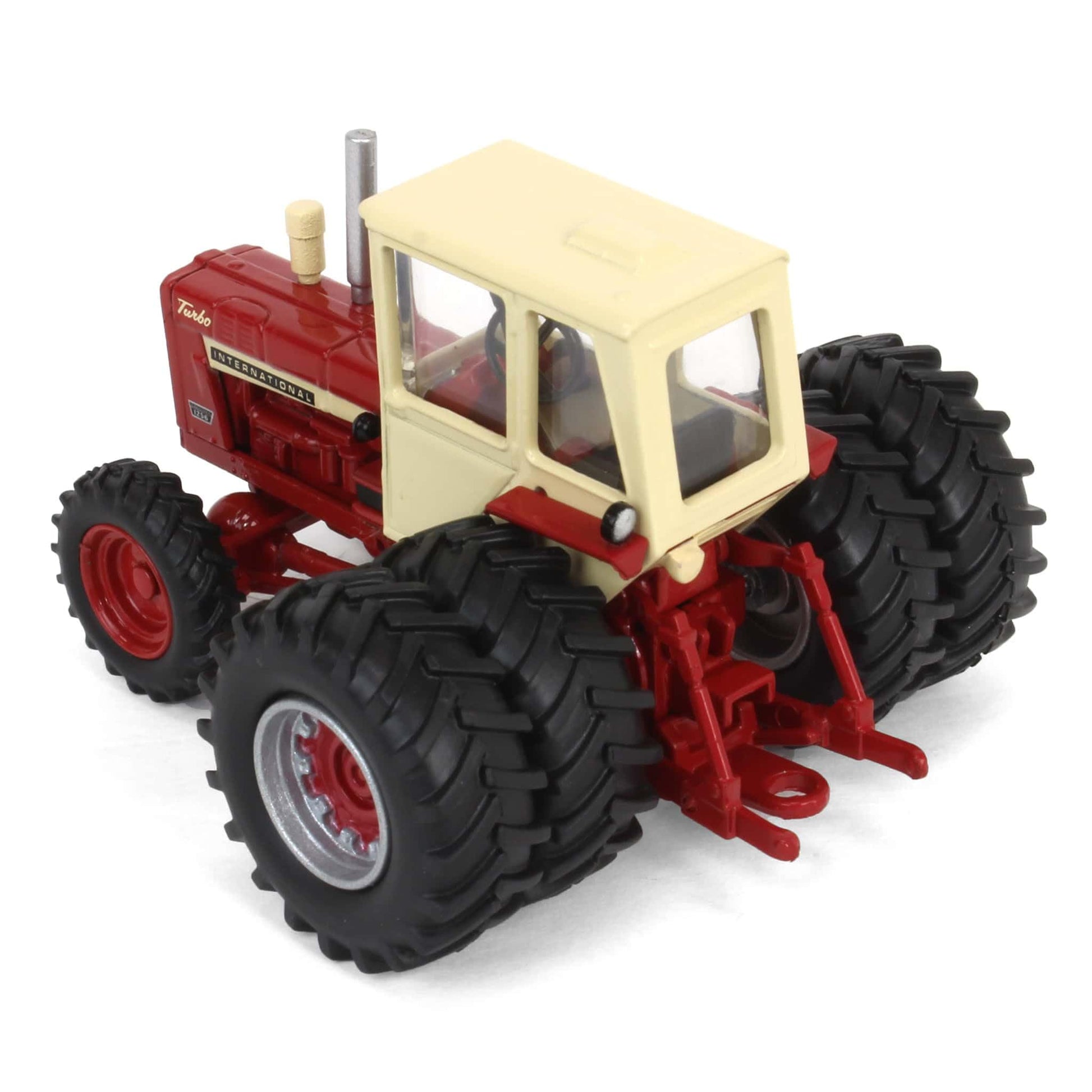 Spec Cast 1/64 IH Farmall 1256 4WD Tractor with Front Wheel Assist, Dual Rear Wheels & Cab ZJD1947