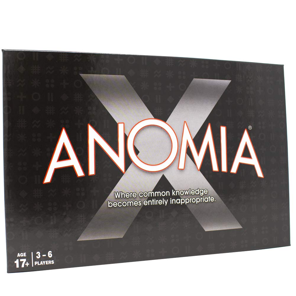 Anomia X Card Game - Anomia Press - Party Game for College Students & Adults - Award Winner - Where Common Knowledge Becomes Entirely Inappropriate!