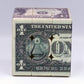 Speed Cube 3x3 One-Dollar Notes/Bill Back Pattern Magic Cube Puzzle,IQ Games Puzzles Relief Effect Kids Adult Toys,5.6cm/2.2"