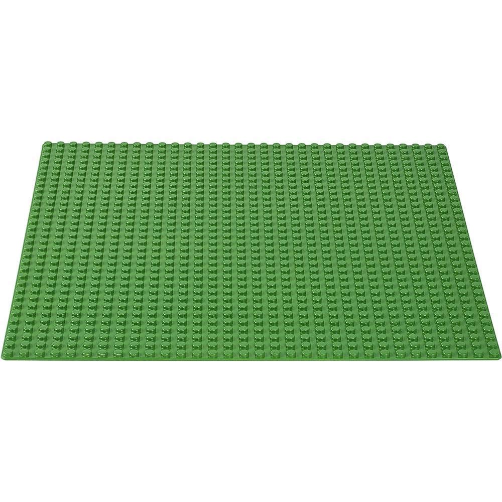 LEGO Classic Green Baseplate 2304 Supplement for Building, Playing, and Displaying Creations, 10in x 10in, Large Building Base Accessory for Kids and