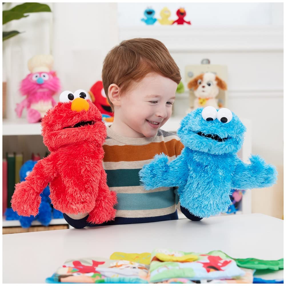 GUND Sesame Street Cookie Monster 11-Inch Plush Hand Puppet for Ages 1+