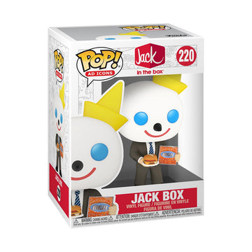 Funko POP! Ad Icon: Jack Box in The Box - Collectable Vinyl Figure - Gift Idea - Official Merchandise - for Kids & Adults - Ad Icons Fans - Model