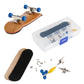 Lottoyday Mini Maple Wooden Pro Fingerboards, Finger Skateboard Toy Set -1 Pack (Black)