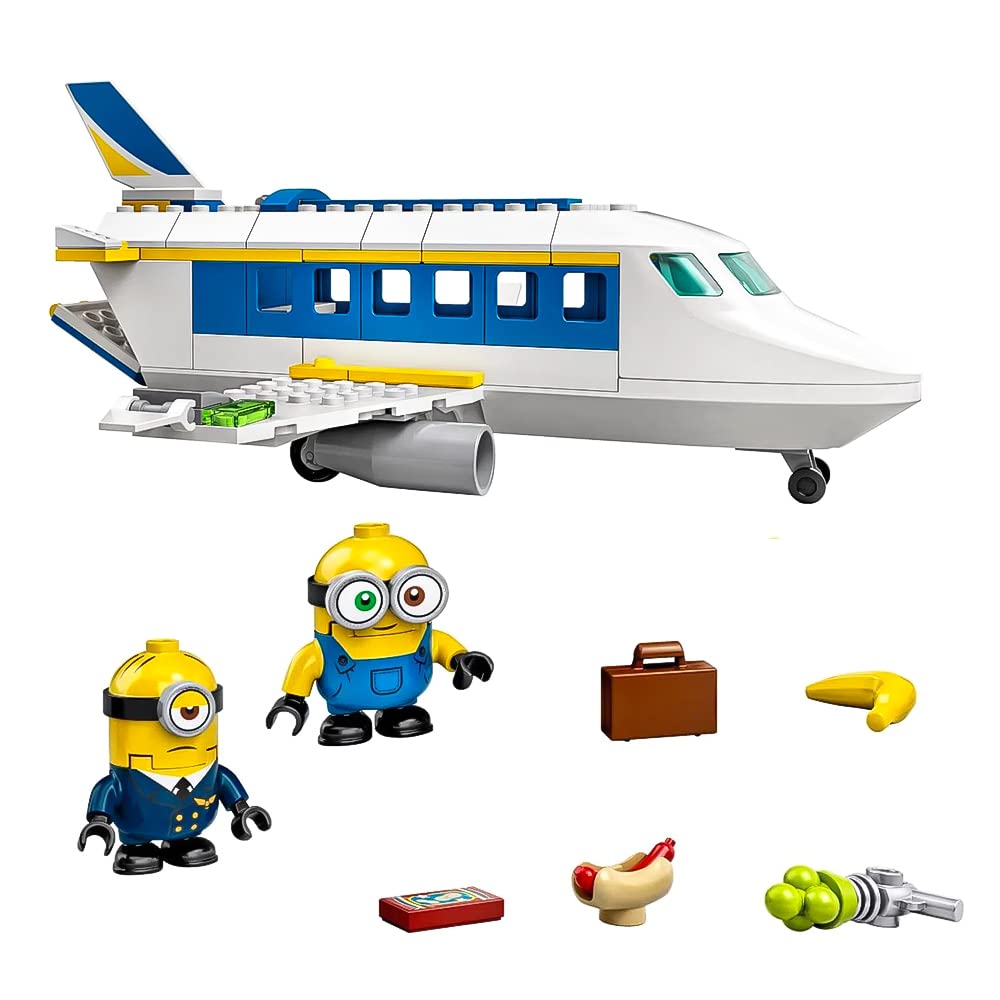 LEGO Minions: The Rise of Gru: Minion Pilot in Training (75547) Toy Plane Building Kit for Kids, a Great Present for Kids Who Love Minions Toys