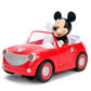 Jada Disney Junior Mickey Mouse Roadster R/C - Remote Control Car with Simple Controller, 1:24 Scale - Fun Toy for Kids Ages 4+