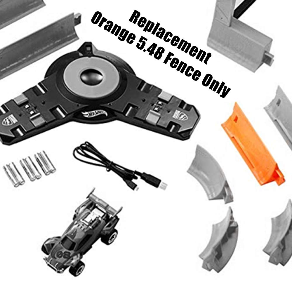 Replacement Parts for Hot-Wheels Rocket League - FWP45 ~ RC Rivals Set ~ Replacement Orange 5.48 Fence