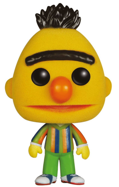 POP ASIA sesame Street Ernie & bert Funko Flocked exclusive RARE 2015