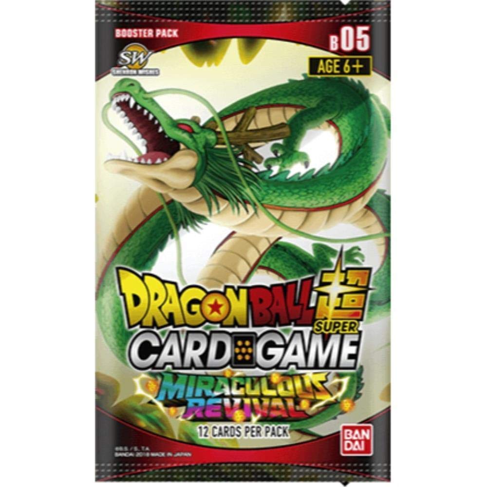 Dragon Ball Super Trading Card Game Series 5 Miraculous Revival Booster Pack [12 Cards]