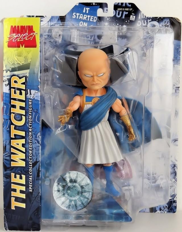 Diamond Select Toys Marvel Select: The Watcher Action Figure, Multicolor