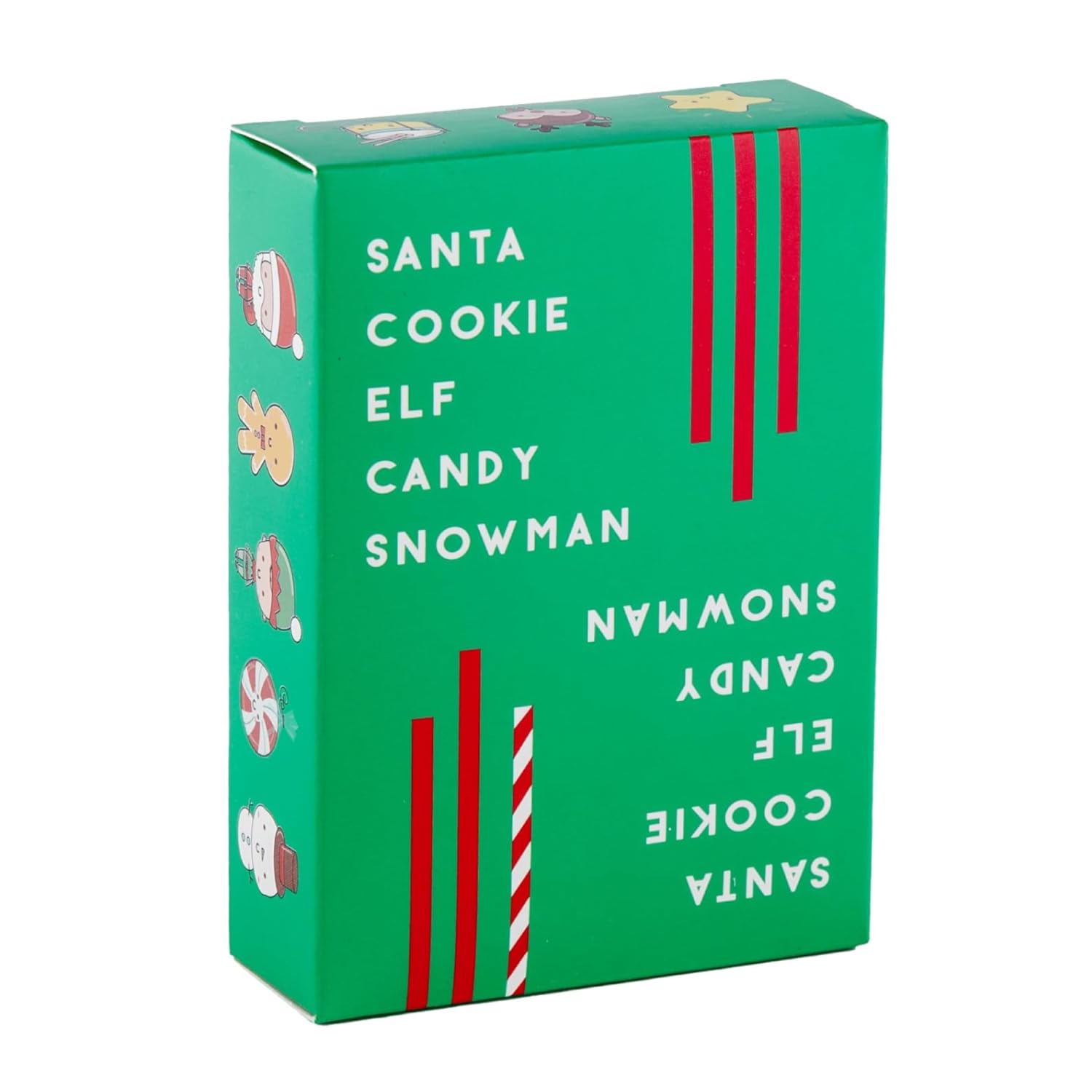 Santa Cookie Elf Candy Snowman Christmas Edition Holiday Card Game by Taco Cat Goat Cheese Pizza | Great for Stockings and White Elephant Gift | Fun
