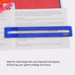 Zynoro Mahjong Line Finder,2 Pack Bright Mahjong Rules Helper,Beginner Mahjong Rules Reader,Perfect Mahjong Gift for Players(Blue)