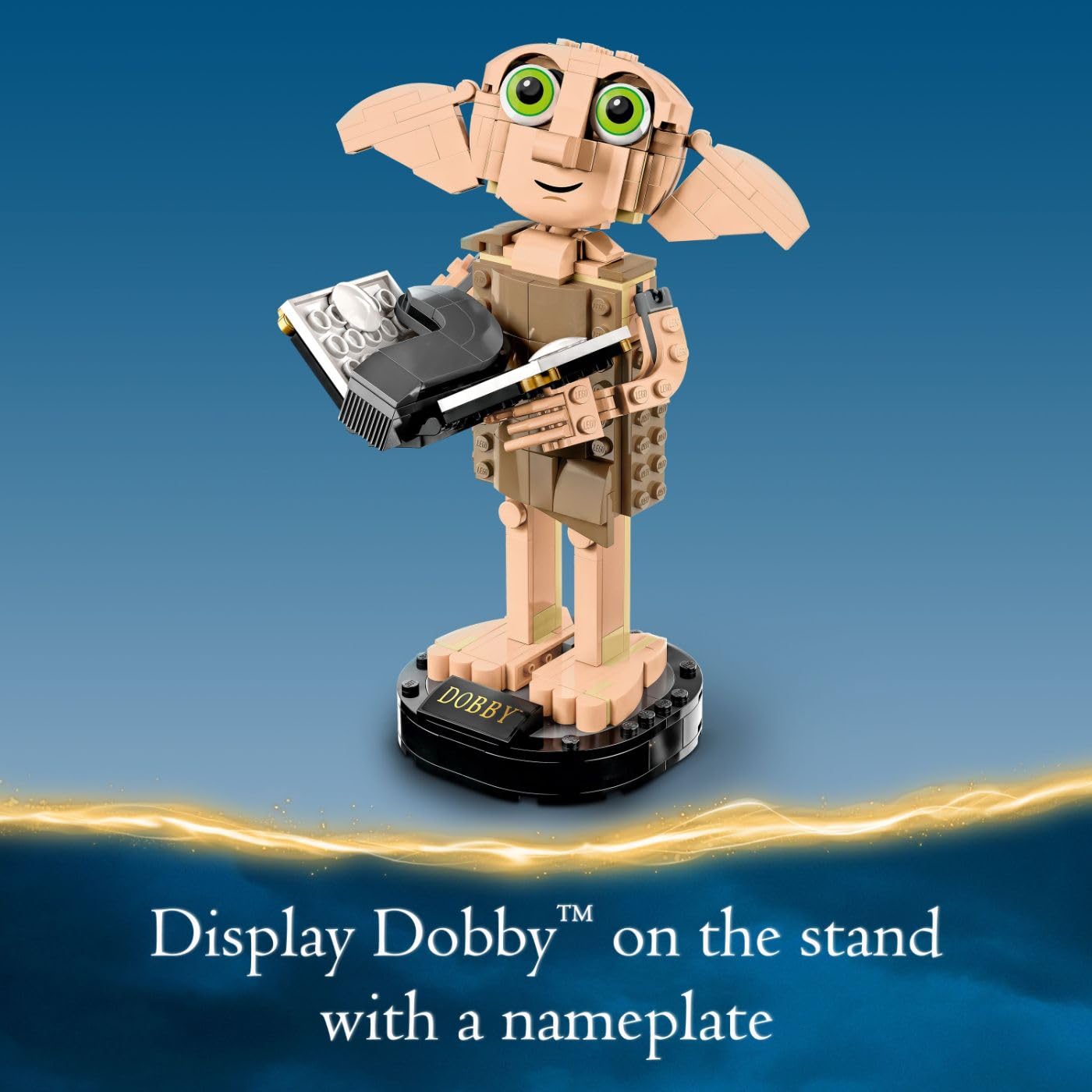 LEGO Harry Potter Dobby The House-Elf Building Toy Set, Build and Display Model of a Beloved Character from The Harry Potter Franchise, for 8 Year Old