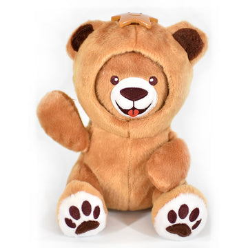 Sunny Days Entertainment, LLC. Moodles Cuddles Teddy Bear 12" Mood Flipping Soft Sensory Plushie Fidget Stuffed Animal, Birthday Gift Toddler and Kids