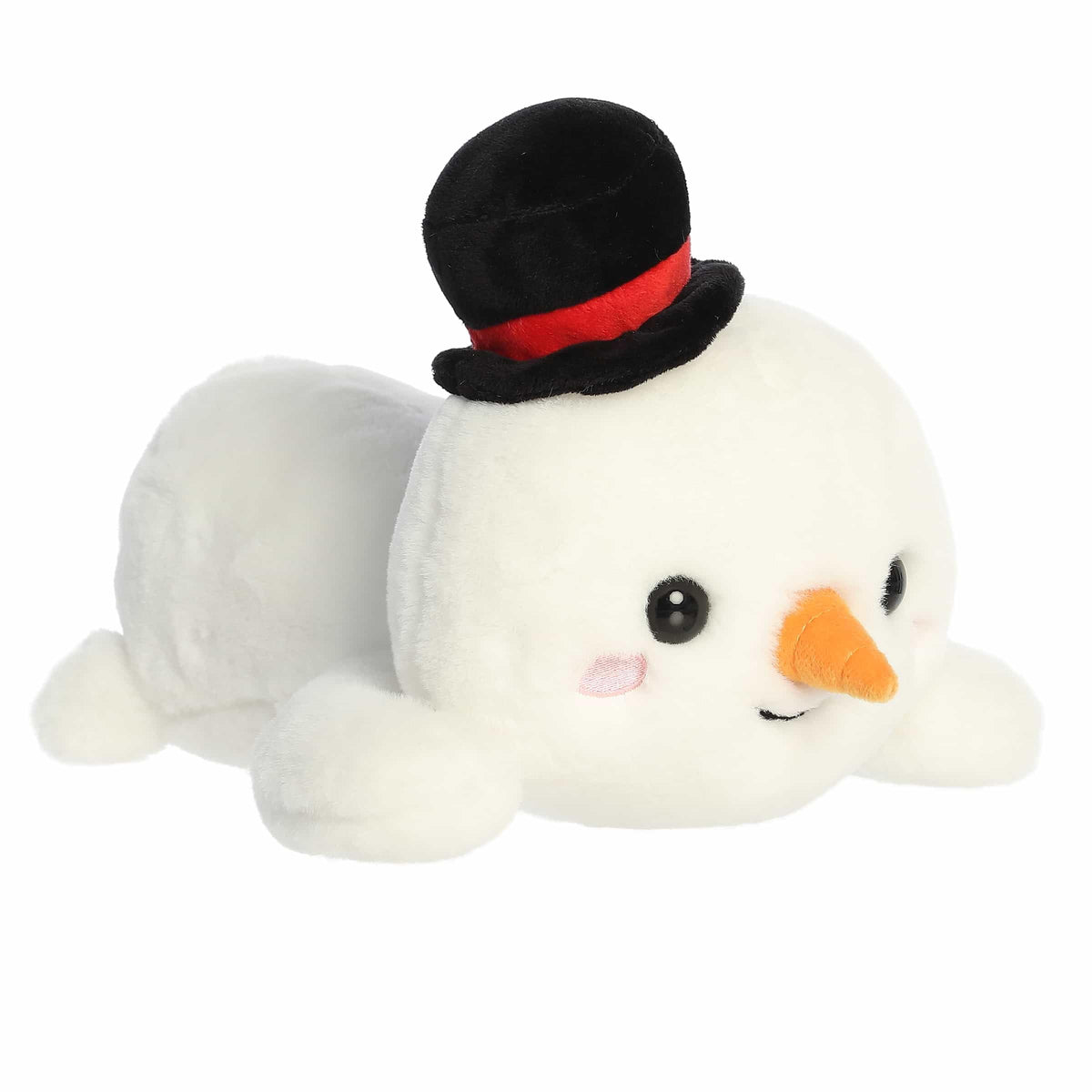 Aurora® Festive Too Cute™ Too Cute Sloan Snowman™ Stuffed Animal - Adorable Characters for Imaginative Play - Perfect for Holiday Decorations or Gifts
