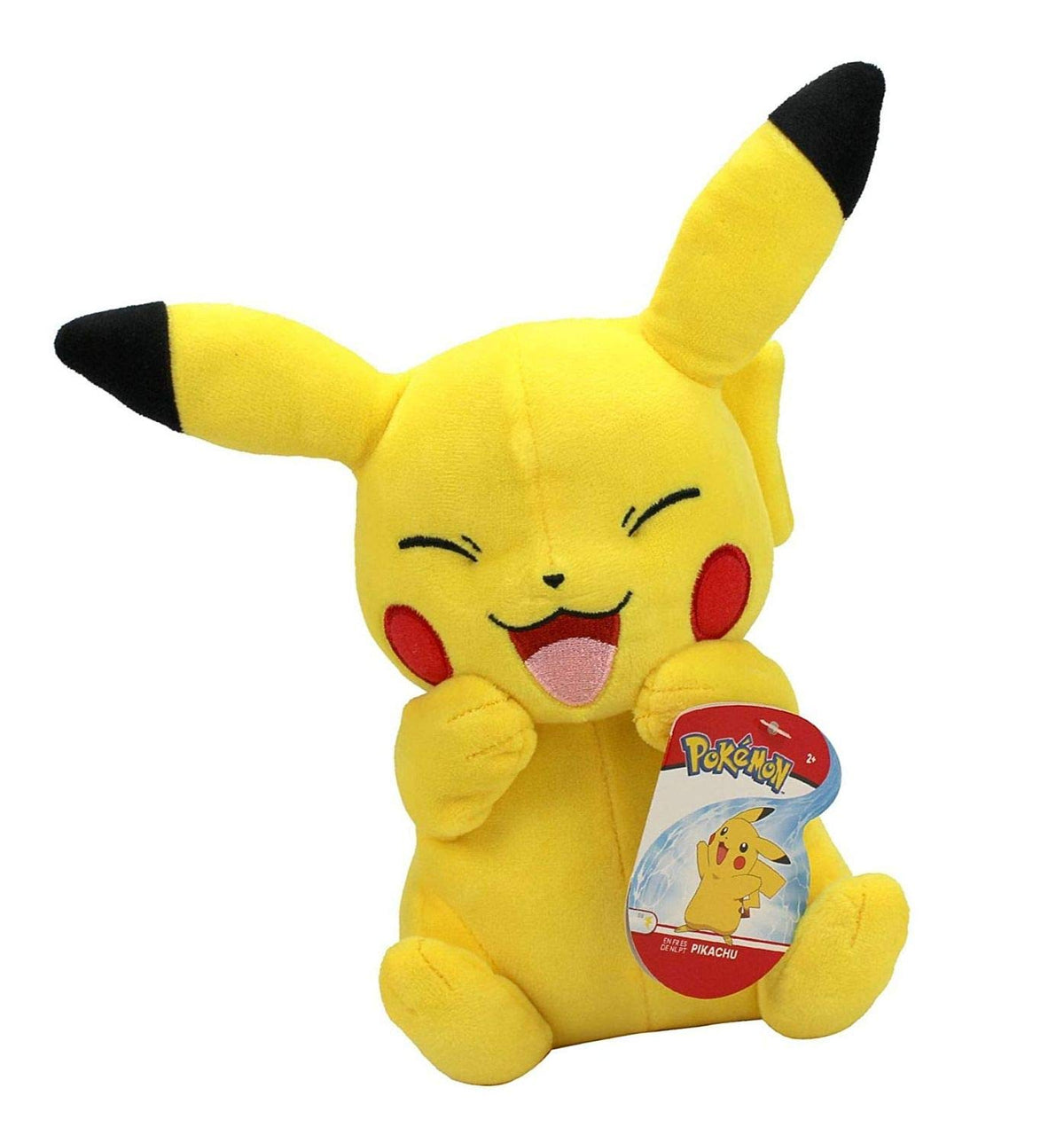 PoKéMoN Pokemon Plush BO36766, Pikachu #5 Plush Toy (20 cm), Realistic, Super Soft, Lifelike Plush Toy for Cuddling and Loving