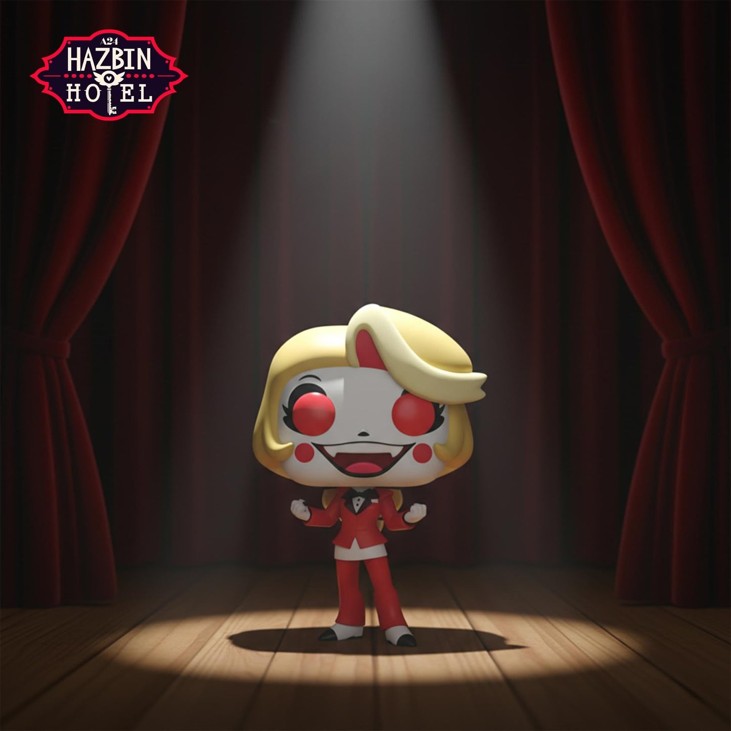Funko Pop! Animation: Hazbin Hotel - Charlie Morningstar - 1/6 Odds for Rare Chase Variant - Collectable Vinyl Figure - Gift Idea - Official