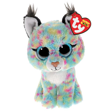 Ty Beanie Boo Lynx the Blue Bobcat - 6"