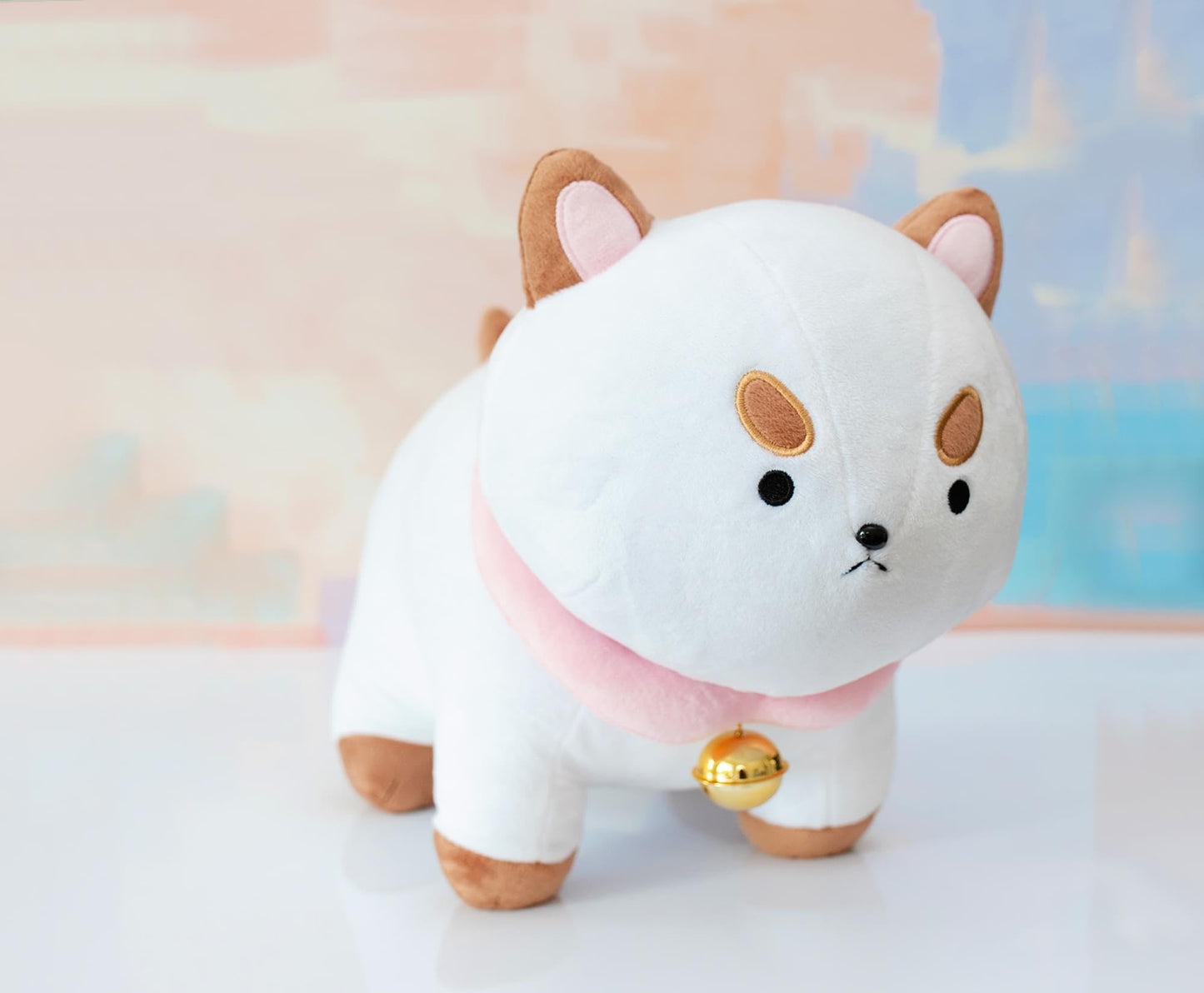 Toynk Bee and Puppycat 13-Inch Puppycat Plush Toy | Huggable Soft Stuffed Animal for Cuddling | Officially Licensed Collectible