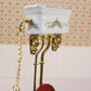 Tiny Ceramic Toilet for Dollhouses Bathroom 1/12 Scale Miniature Furniture Model with Detailed Design