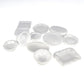 HUADELAIMA 200 Piece Dollhouse Miniature Food Pretend Fast Food Toy Set Burger Fries Milk Cake Egg Bread Pizza Coffee etc Doll Food Kitchen