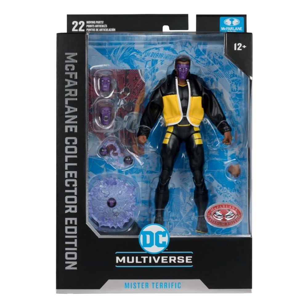McFarlane DC Collector's Edition 7IN WV11 - #38 MR. Terrific (Justice Society America) (Chase)