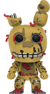 Funko Pop! Games: Five Nights at Freddy's - Springtrap Vinyl Figure (Bundled with Pop Box Protector Case)
